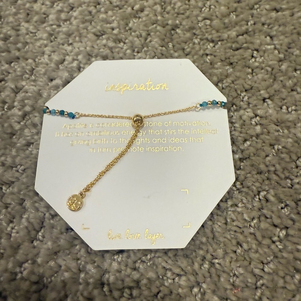 Gorjana Blue and Gold Bracelets for Elegant Occasions - Picture 3 of 3